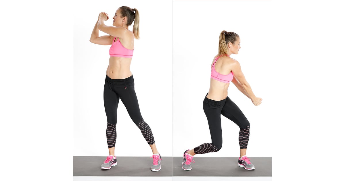Woodchop Best Cardio Bodyweight Exercises POPSUGAR Fitness Photo 28