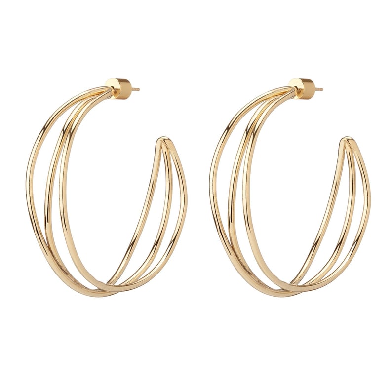 Jennifer Fisher Triple Thread Hoops