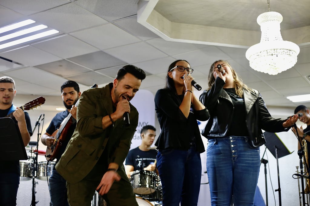 Luis Fonsi Joins Latin Grammy in the Schools Program in PR