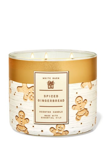 Spiced Gingerbread Three-Wick Candle