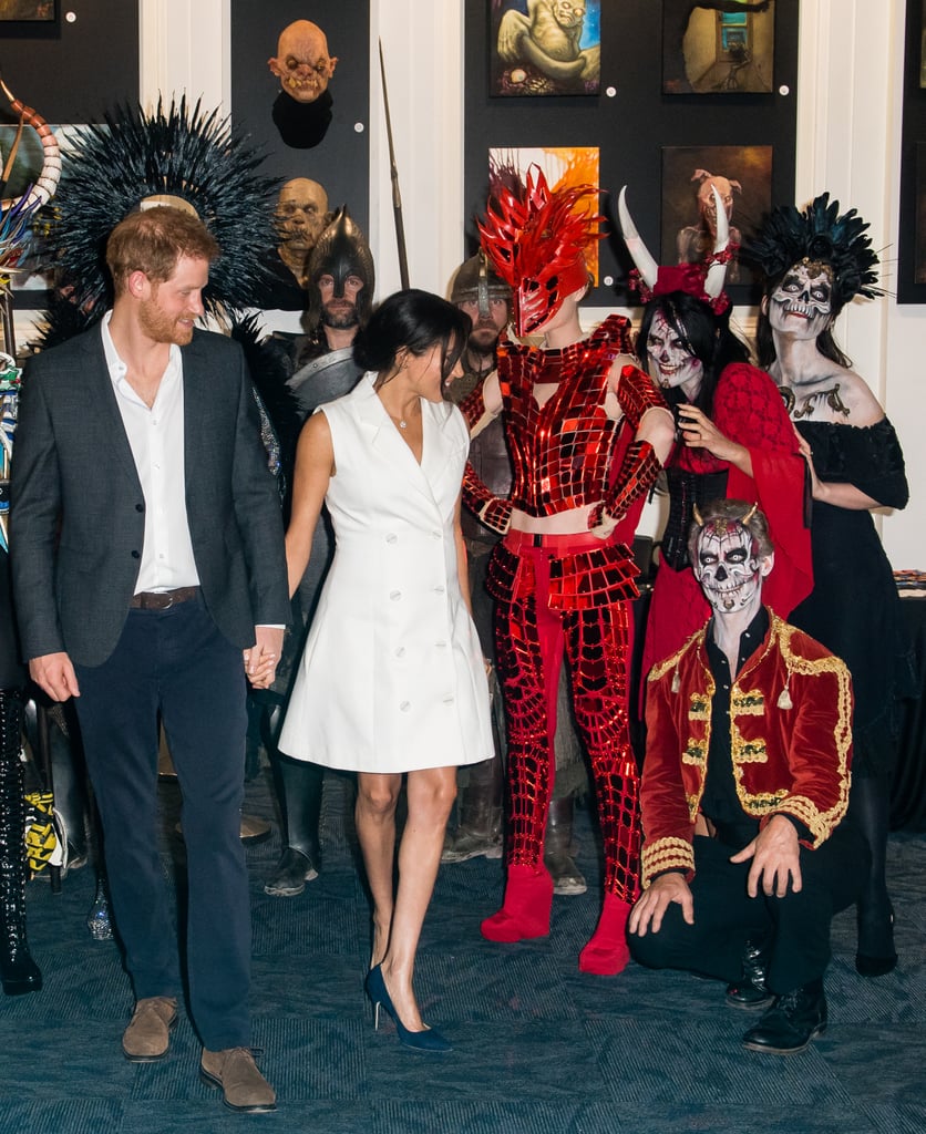 Meghan Markle's Maggie Marilyn Tuxedo Dress October 2018