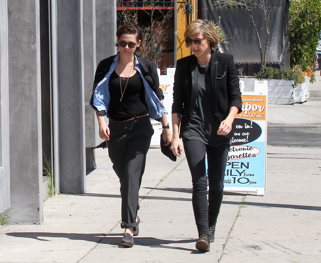Kristen Stewart and Alicia Cargile in LA March 2015