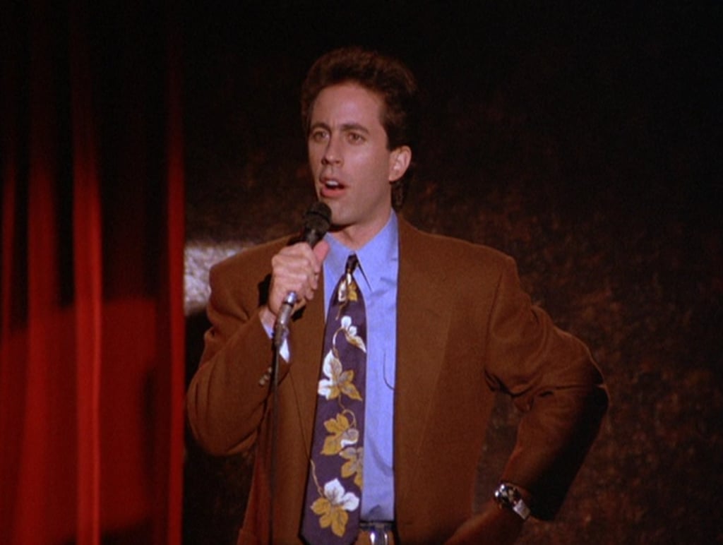 Not only are Jerry and John similar as characters, but John's stand-up comedy bits are highlighted in each episode, just like they were on Seinfeld.