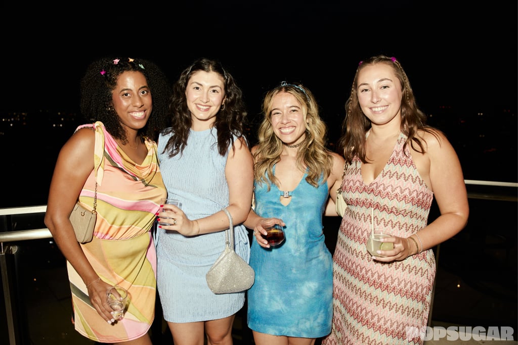Alexis Jones, Jessica Harrington, Sarah Wasilak, and Adi Giesey are all part of team Popsugar.