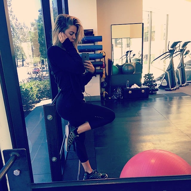 Khloé Kardashian's Go-To Workout Leggings Are On Major Sale