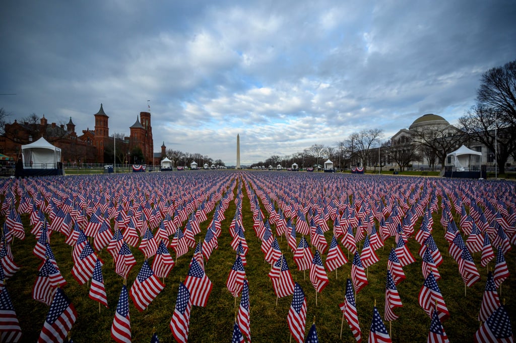 The Meaning of the Field of Flags at the Biden Inauguration