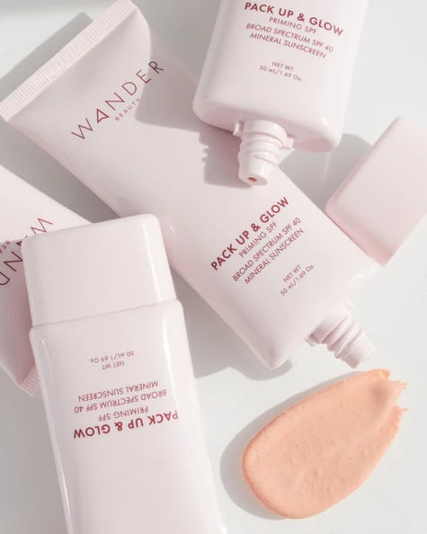 Wander Beauty Pack Up & Glow Priming Mineral SPF 40 at Revolve
