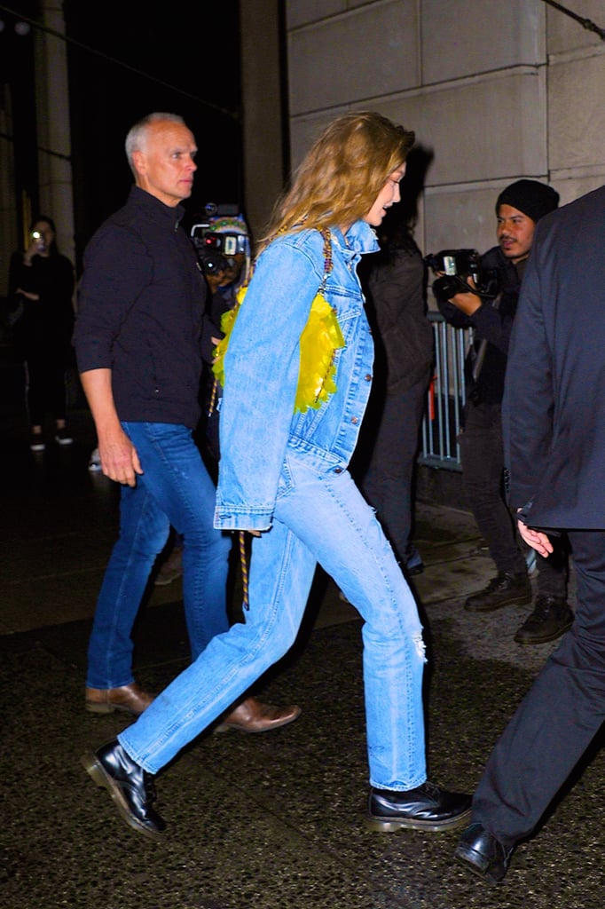 Gigi Hadid Jeans With "24" on Her Birthday