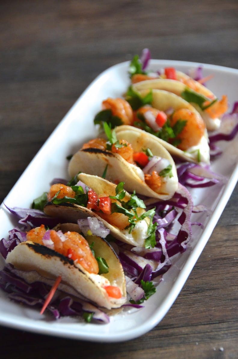 Mini Chipotle Shrimp Tacos With Cumin