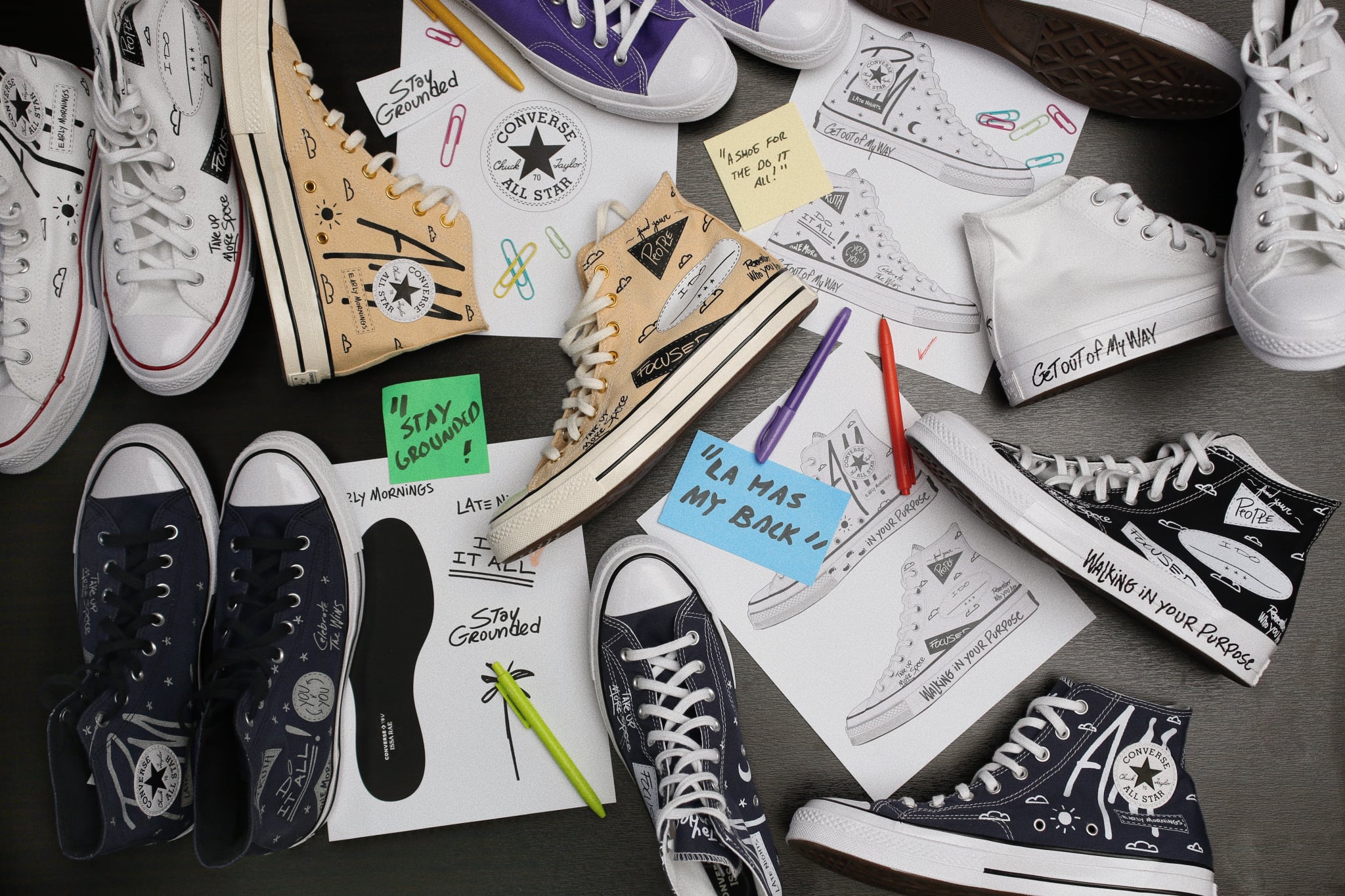 Shop Issa Rae s Customizable Converse Sneaker Collection
