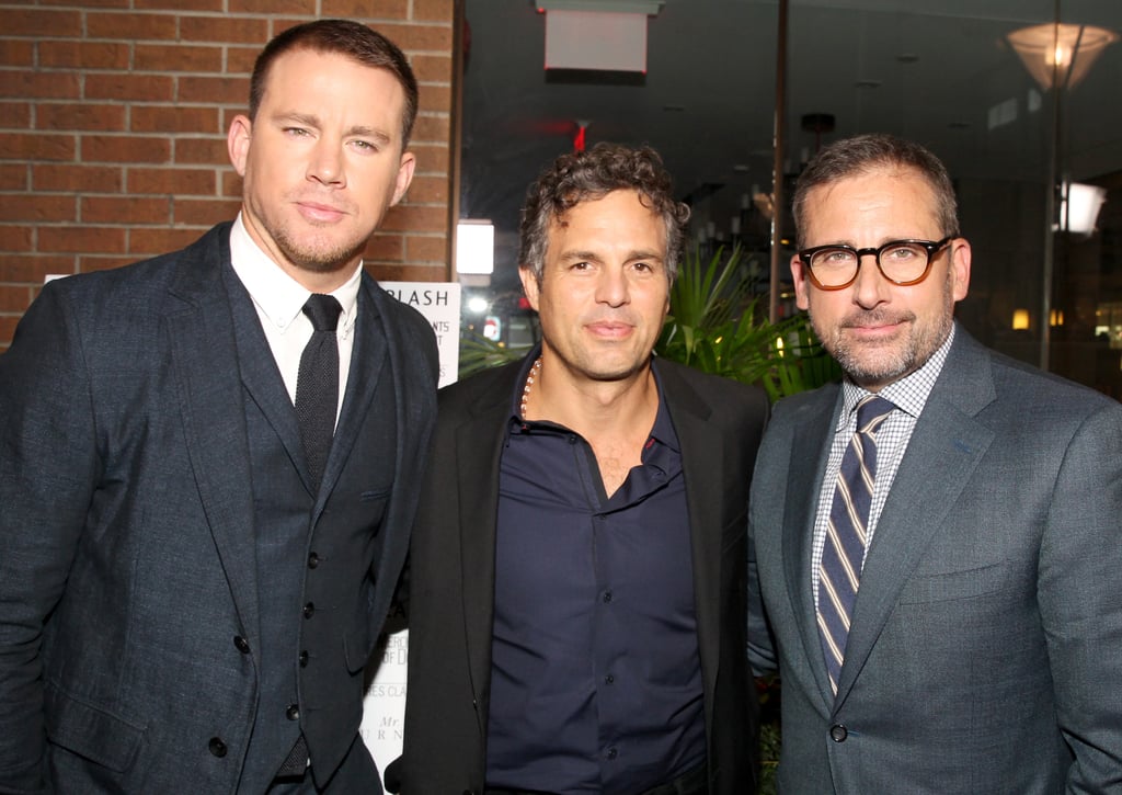 Channing Tatum, Mark Ruffalo, and Steve Carell brought a boatload of talent to a Sony event.