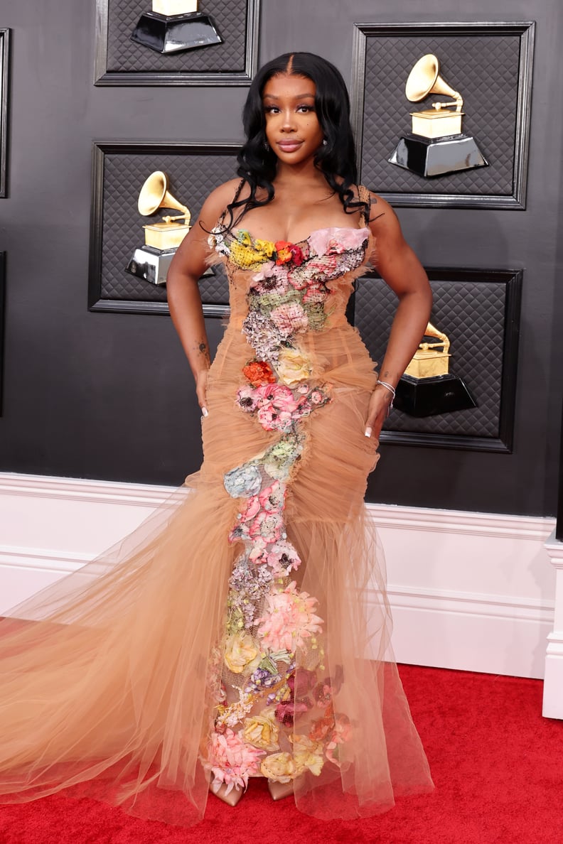SZA at the 2022 Grammys