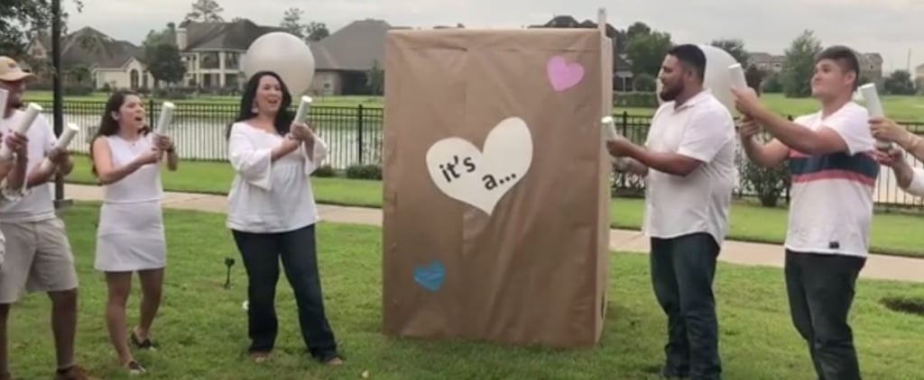 Gender Reveal With Giant Baby Doing Fortnite Hype Dance