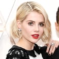 Lucy Boynton Once Again Proved She's Incapable of Being Boring With a Pearl-Lined Part at the Oscars