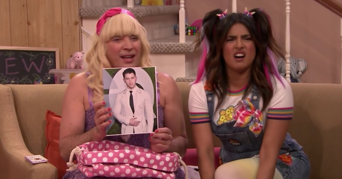 Priyanka Chopra And Jimmy Fallon Ew Video Popsugar Celebrity