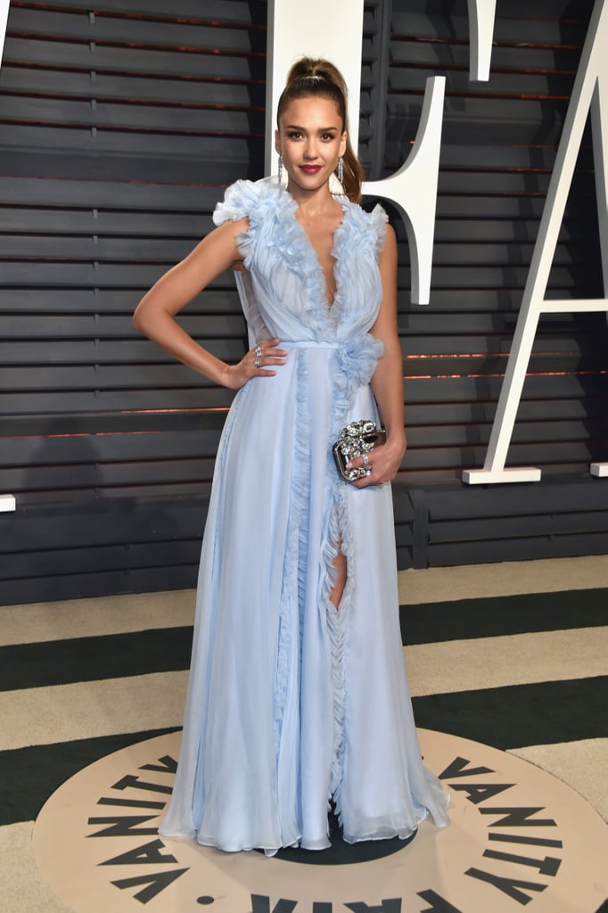 Jessica Alba at the Vanity Fair Oscars Party