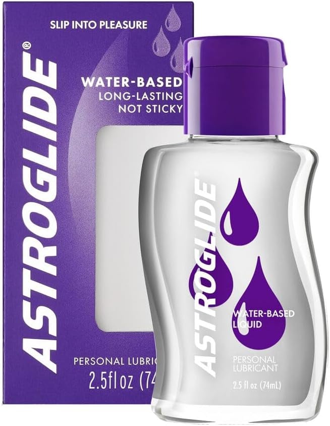 Astroglide Water Based Lube ($6, originally $8)
If you're hunting for a smooth, long-lasting water-based lube, this is your new secret weapon. Perfect for solo fun or steamy couple play — with or without toys — this paraben-free formula feels natural and adds just the right amount of moisture to keep things slipping and sliding, perfect for banishing dryness and turning up the heat.
