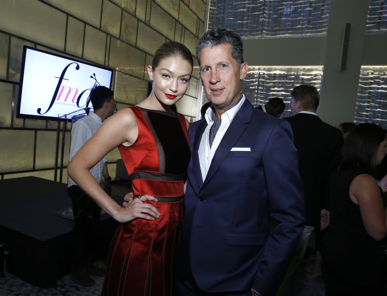 Gigi Hadid and Stefano Tonchi