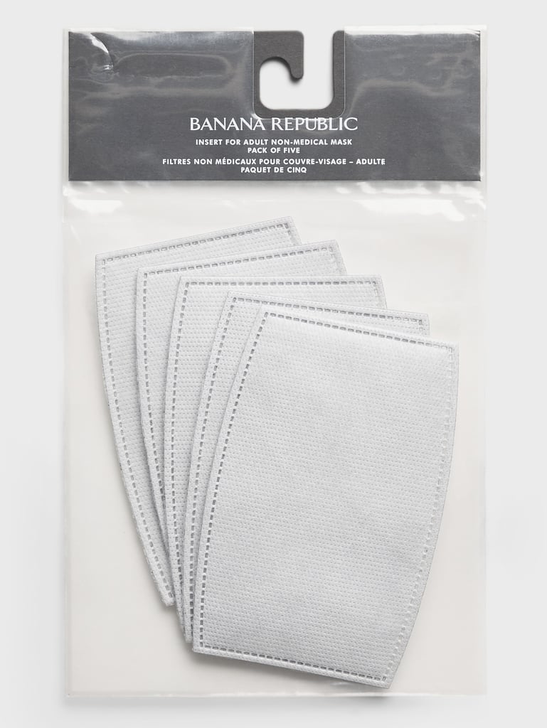 Banana Republic Adult Face Mask Insert 5-Pack