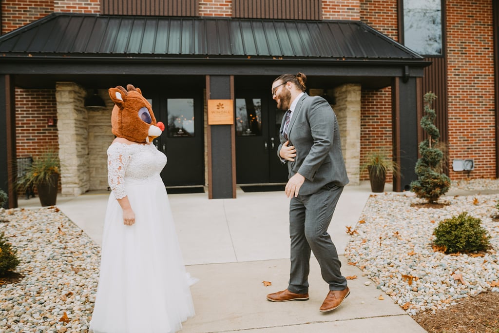 Quirky Christmas Wedding