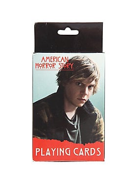 American Horror Story Evan Peters Playing Cards