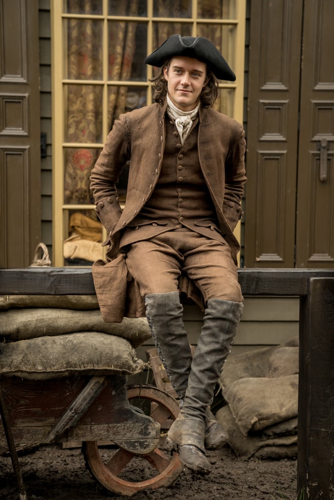 Fergus (aka actor César Domboy) strikes a pose in season four.