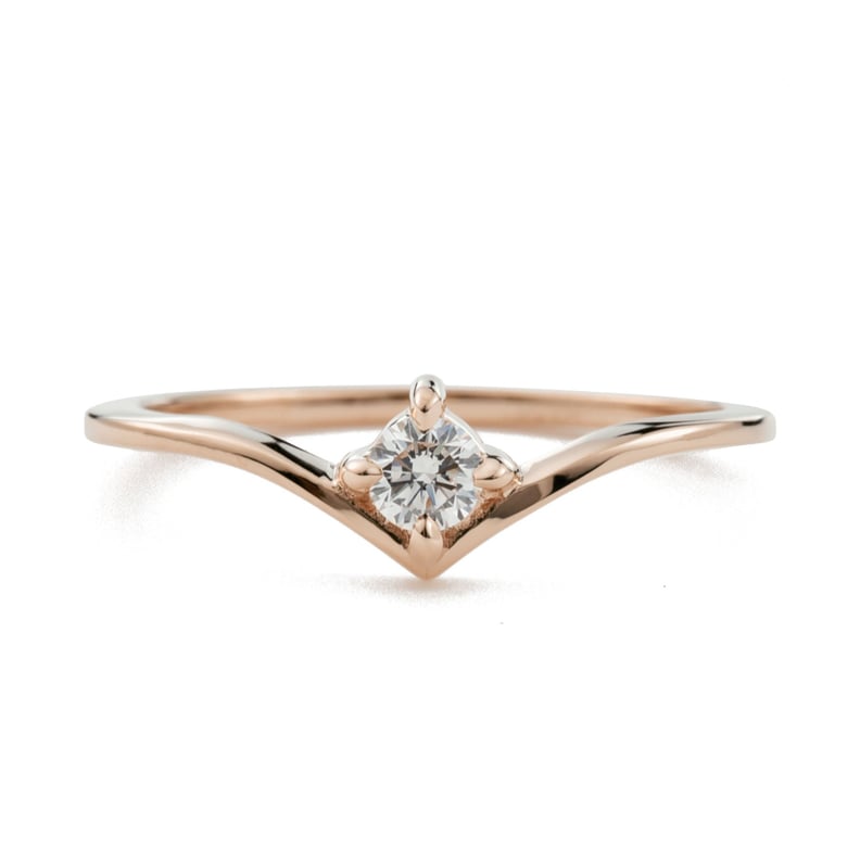 Valerie Madison SuperNova Diamond Ring in 14k Rose Gold