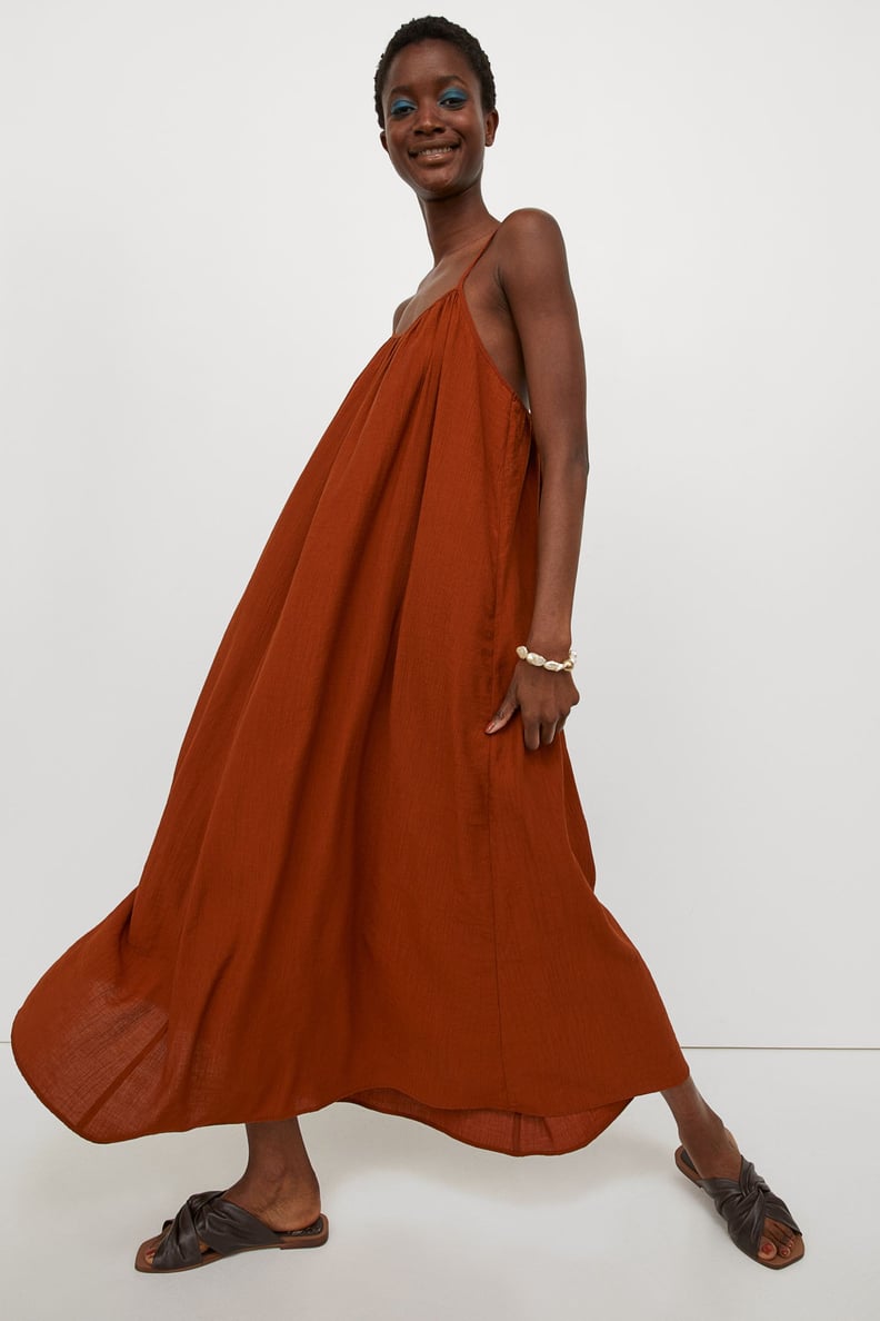 For Any Occasion: Wide-Cut Long Dress
