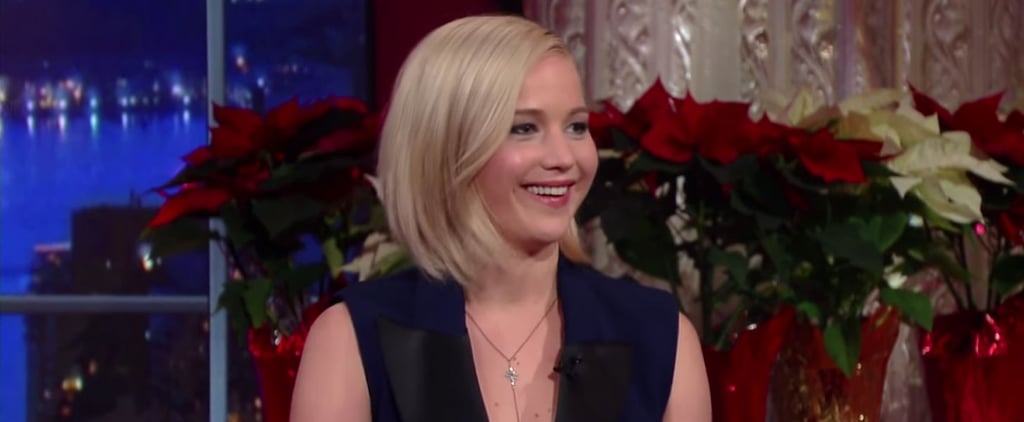 Jennifer Lawrence Talks Lindsay Lohan on Stephen Colbert