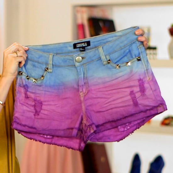 How to Dip-Dye Shorts