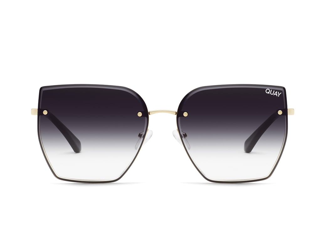 Quay x Lizzo Around the Way Sunglasses in Black/Fade Shop Lizzo x