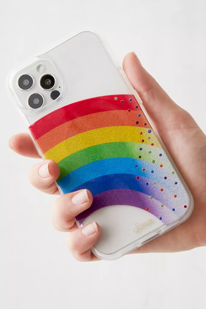 Something Vibrant: Rainbow Rhinestone iPhone Case