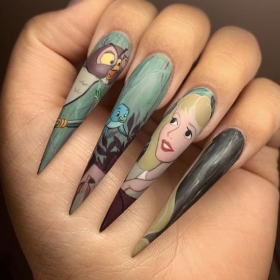 Sleeping Beauty Nail Art