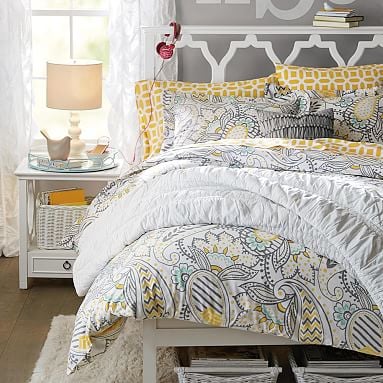 Ana Paisley Duvet Cover + Sham