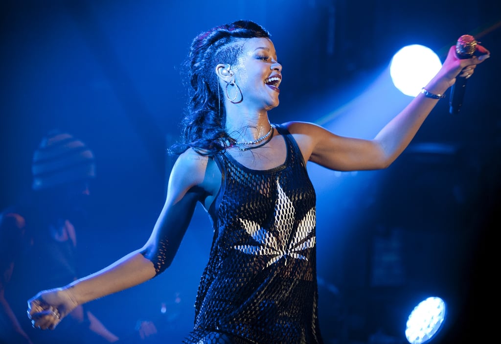 Pictures of Rihanna Smoking Weed