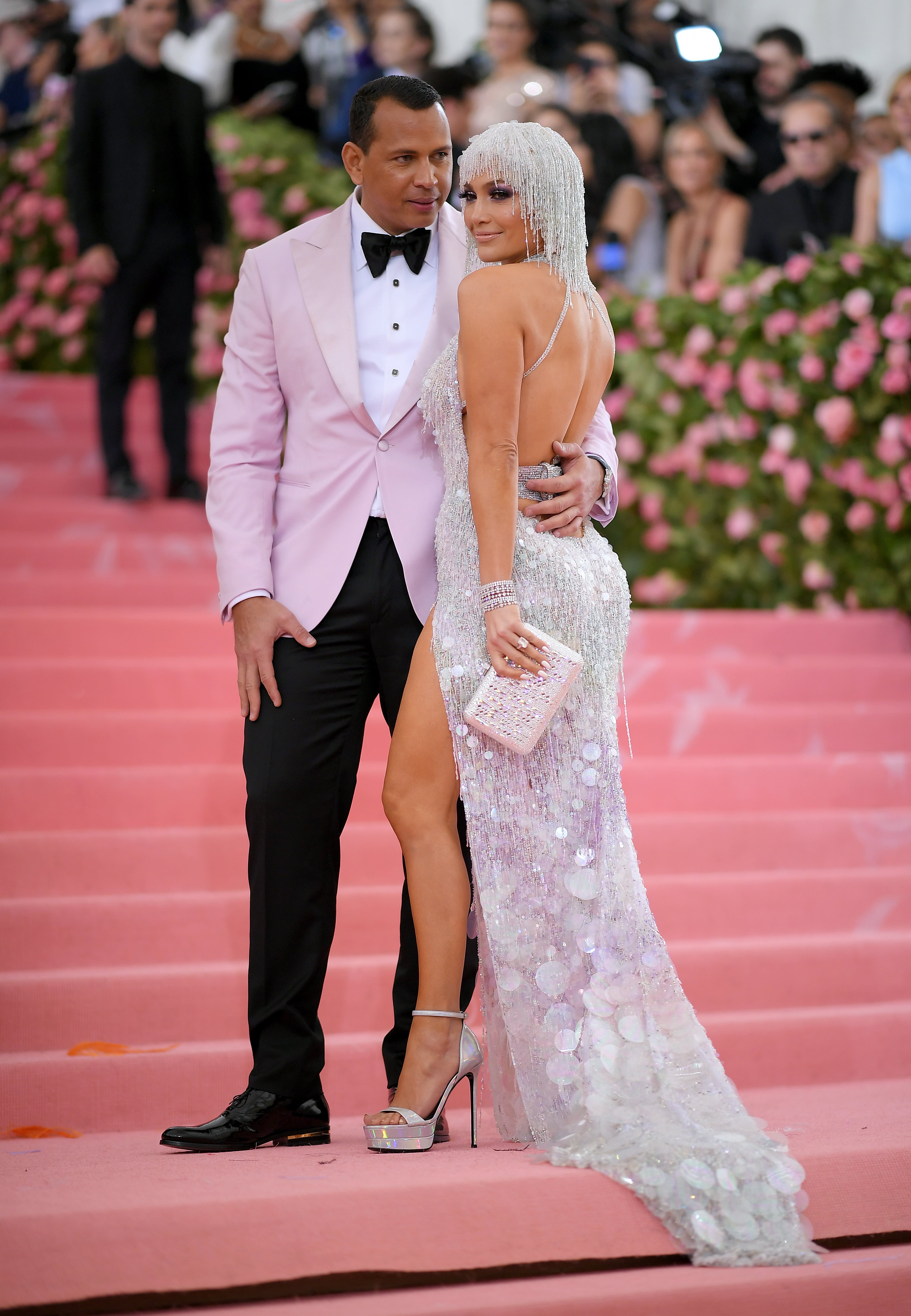 Jennifer Lopez Silver Dress Met Gala 2019