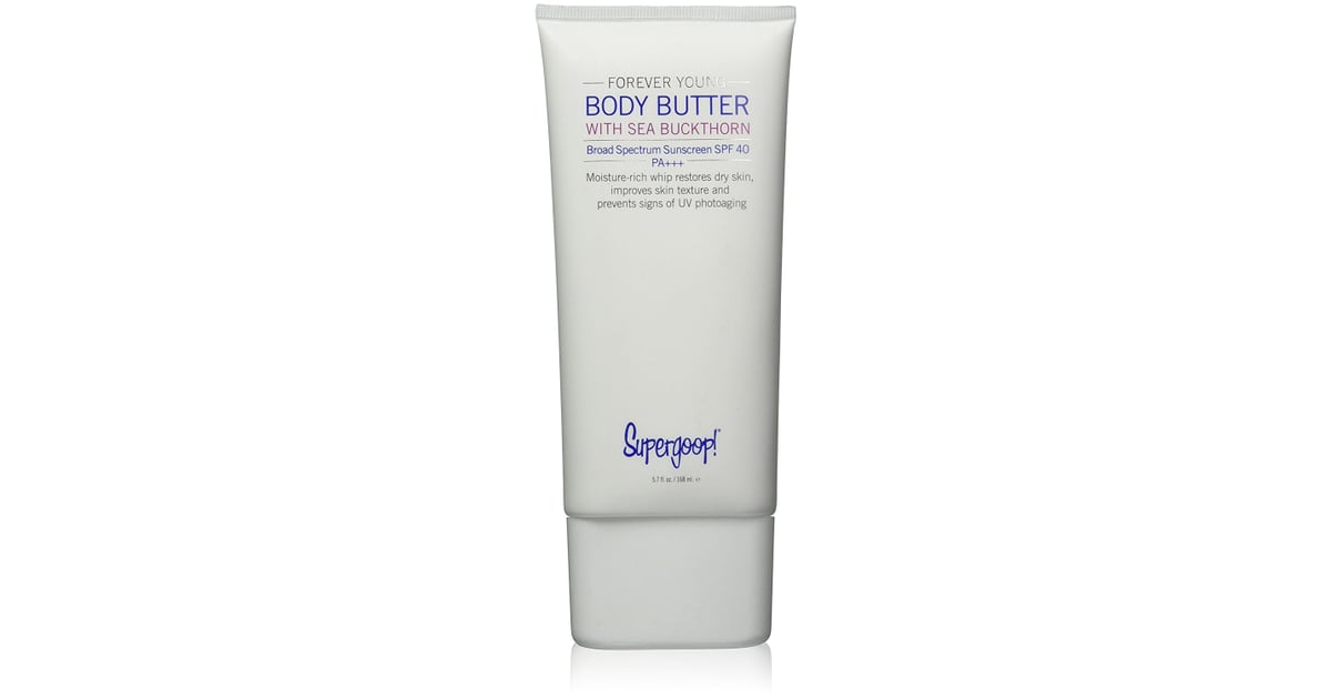 Supergoop! Forever Young SPF 40 Body Butter With Sea Buckthorn Amazon