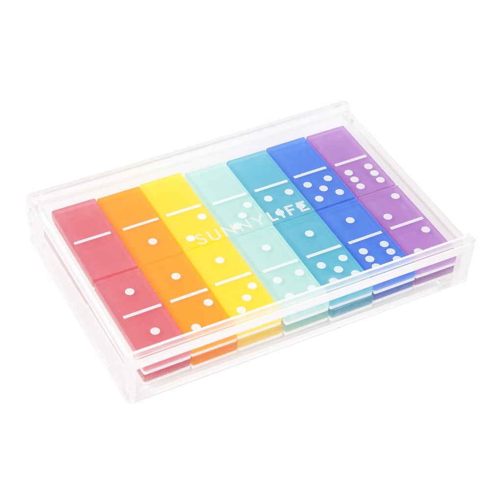 Tizo Lucite Multi Colour Domino Set