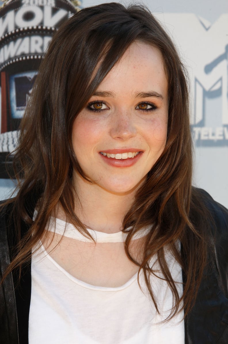 Ellen Page at the MTV Movie Awards in 2008