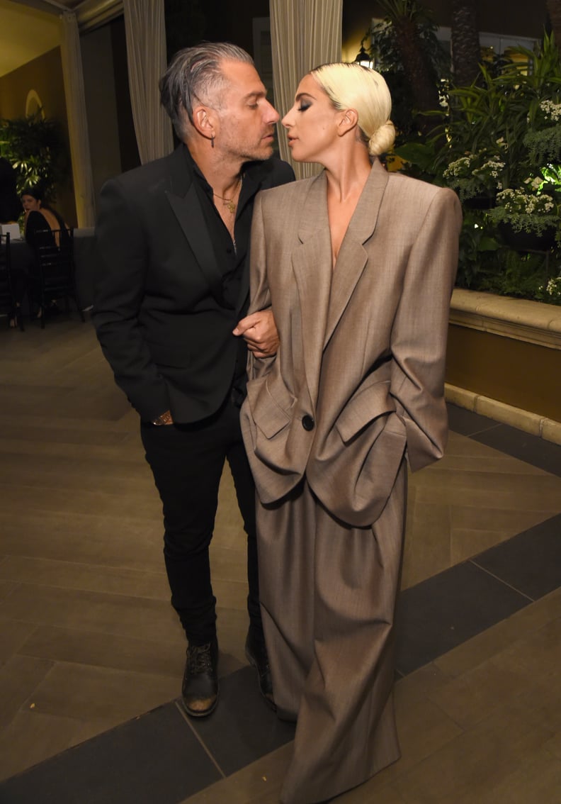 Lady Gaga and Christian Carino at Elle's 25th Annual Women in Hollywood Celebration