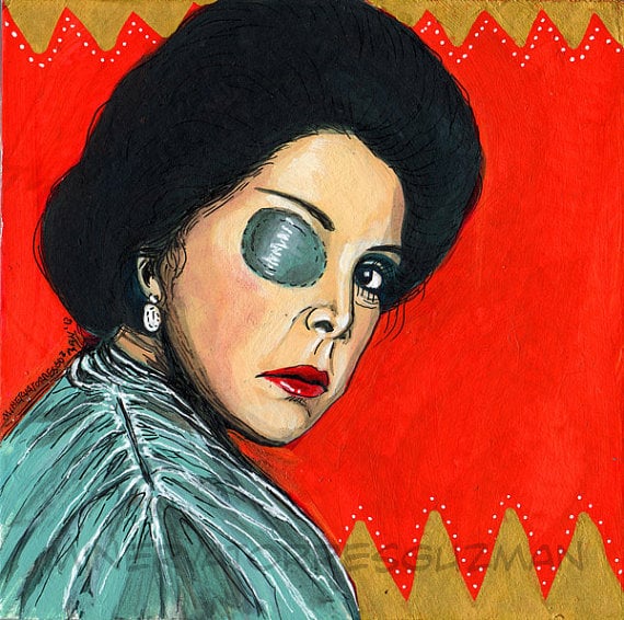Cuna De Lobos Pop Art Painting ($40)