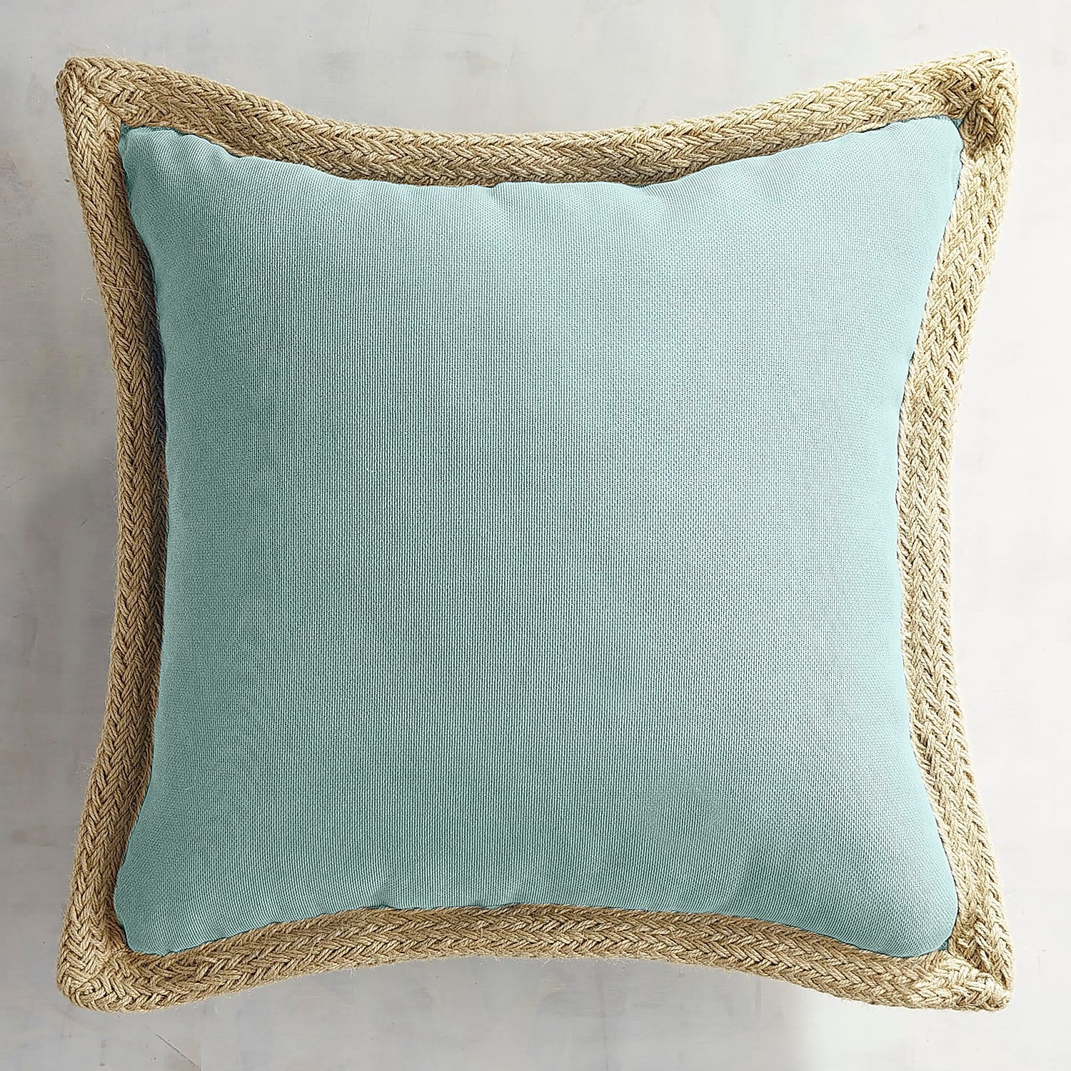Calliope Jute Trimmed Maui Pillow Make The Most Of Your Backyard