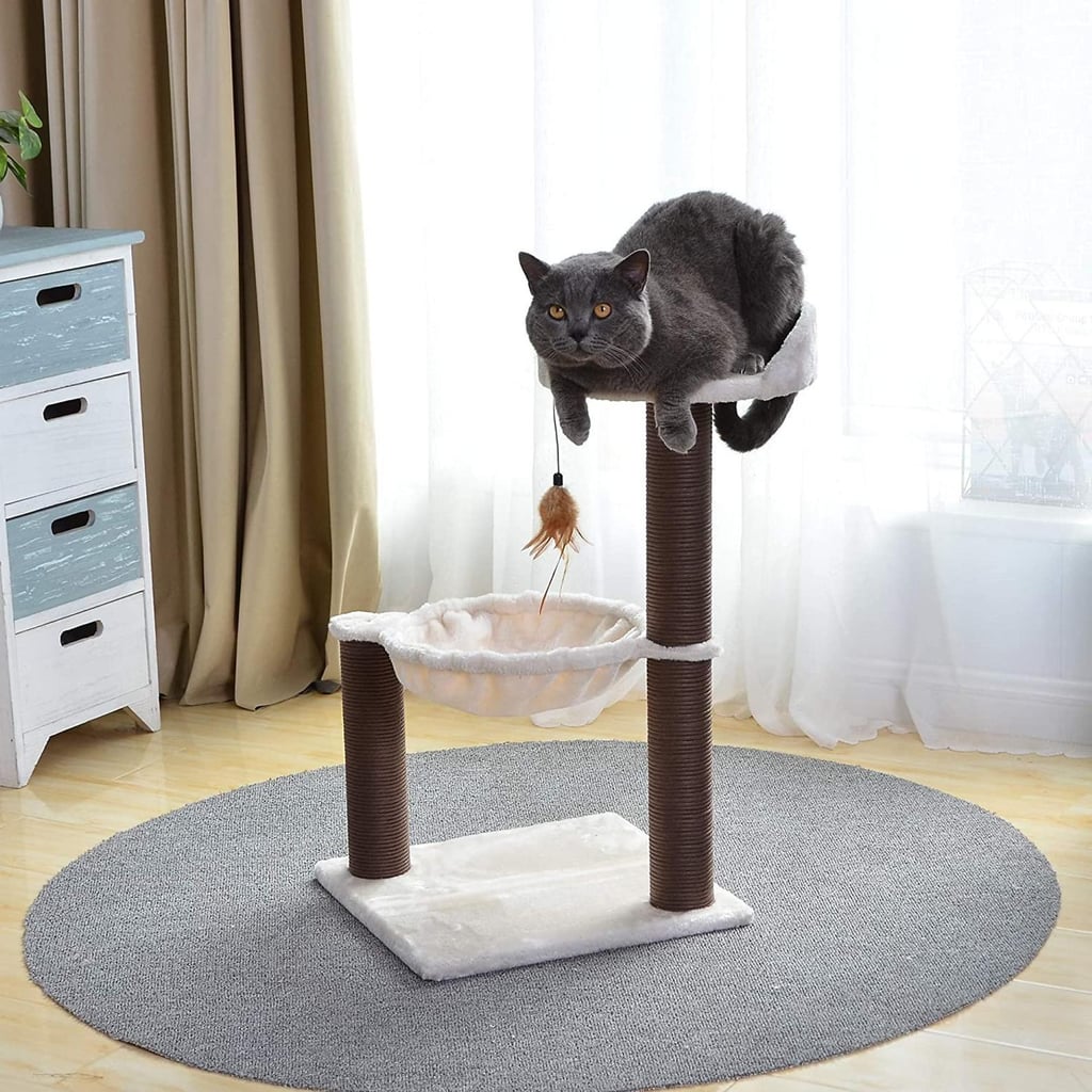 Cat Tree Hammock Bed Cat Trees That Aren't Ugly and Look Great in
