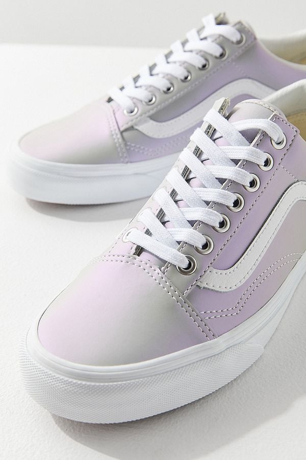 iridescent vans high tops