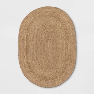 Hearth & Hand With Magnolia 5' x 7' Jute Oval Rug