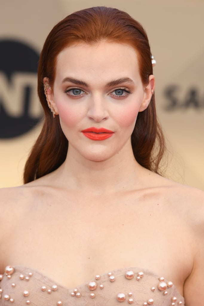 Madeline Brewer Hair and Makeup at the 2018 SAG Awards