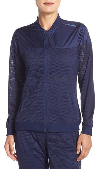 Brooks run thru jacket