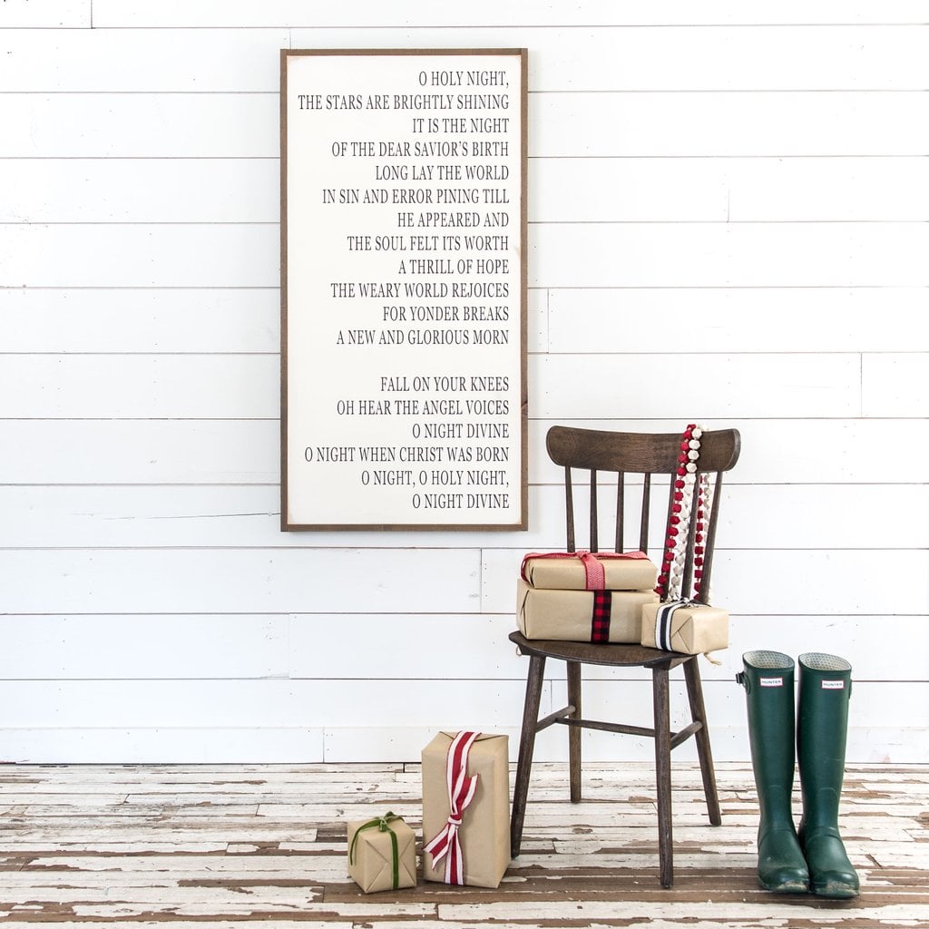 O Holy Night Sign ($175)
