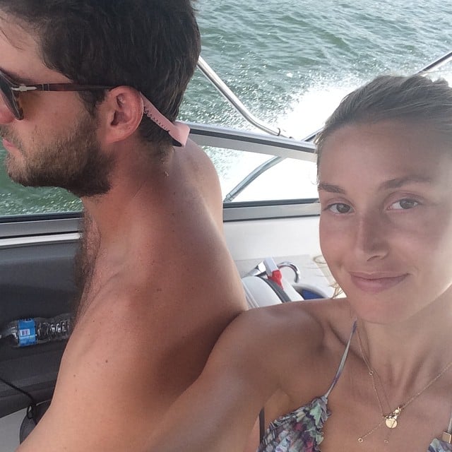 Whitney Port took a selfie while on a boat.
Source: Instagram user whitneyeveport