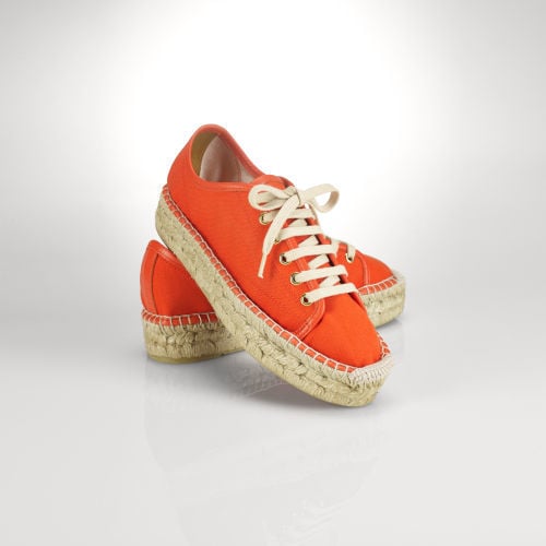 Polo Ralph Lauren Canvas Gabriela Espadrille ($225)